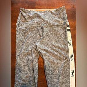 PINK Victoria's Secret Grey, Coral and White Leggings- Size S - Y2K